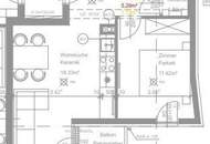 Hochwertige 2-Zimmer-Wohnung in zentraler Lage