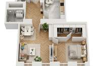 TOPLAGE/Erstbezug/Baubeginn - Sehr gut aufgeteilte 2 Zimmer Altbauwohnung (Top 6)