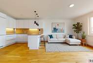 ERSTBEZUG nach Sanierung I 4 Zimmer Wohnung mit Loggia in Ruhelage I Tischler Küche mit Siemens Geräte inklusive I 360° Rundgang