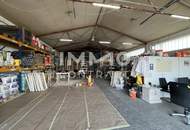 Im Speckgürtel von Wien Gewerbehalle mit Außenbereich