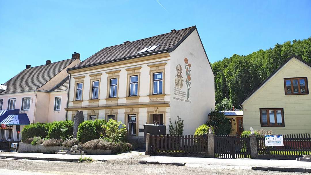 Haus mit Lagerhalle & Garten 2 Geschosse + Dachausbaupotenzial