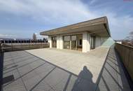 105 m² Dachterrasse für Ihr Leben im Freien – barrierefreie Komfortwohnung mit grünem Energiekonzept