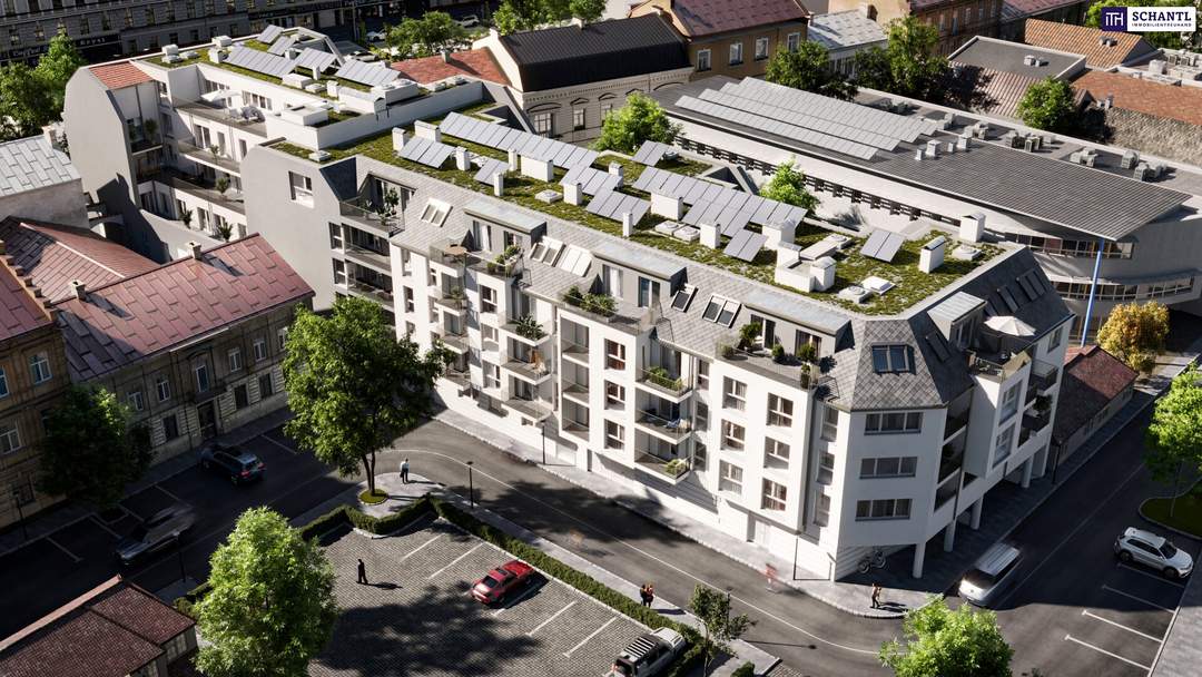 ZUM JUNGBRUNNEN! Maximal Mini - Viel Platz auf wenig Raum! Klein und kompakt mit großem Balkon + Beste Infrastruktur + Hochwertige Materialien + Garagenplatz optional!