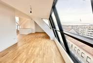 ERSTBEZUG! Exklusive lichtdurchflutete Dachgeschoss-Maisonette mit großzügigen Freiflächen und spektakulärem Weitblick ++ Luxuriöses Wohnen über den Dächern Wiens!