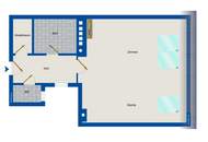 Dachgeschoss mit Loftcharakter Im Trendviertel Nähe WU und Prater. Günstige Betriebskosten