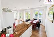 Lichtdurchflutete Wohnung mit eigener Garagenbox und traumhafter 24m2 Terrasse ins Grüne im 18. Bezirk!