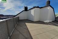 DACHGESCHOSSWOHNTRAUM inklusive Klimaanlage - geräumige 3 Zimmer-Wohnung mit 60m2 Dachterrasse