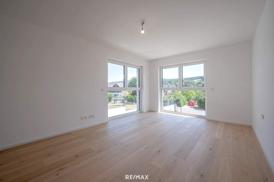 Erstbezug: Doppel-Haushälfte mit Fernblick und Wohlfühlambiente, Haus-kauf, 499.000,€, 3434 Tulln