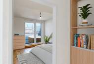 Hauptbahnhof Nähe U1, Erstbezug! Exklusive ruhige und sonnendurchflutete DG Wohnung