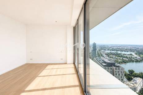 NEU! 50. Etage inkl. 37m2 Loggia - 3 Zimmer DELUXE: DC2 TOWER, Wohnung-miete, 1.100,00,€, 1220 Wien 22., Donaustadt