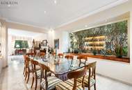 Elegante Villa mit großem Garten, Wellnessbereich und Fernblick in Toplage von Währing