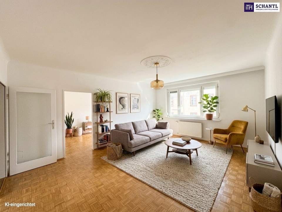 Top 3 Zimmer mit neuer Küche und Einzelgarage - super Lage!