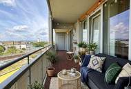 Fernblick inklusive: Stilvolle 3-Zimmer-Wohnung mit großer Loggia & U6-Nähe