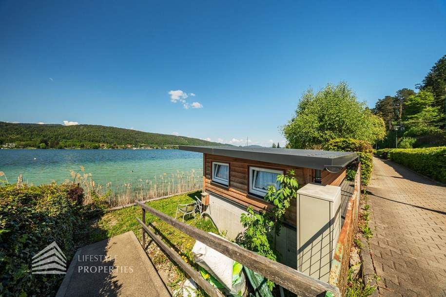 Exklusives Badeparadies am Wörthersee: Ihr privates Refugium mit Seezugang und Waldidylle, Grund und Boden-kauf, 4.900.000,€, 9220 Villach Land