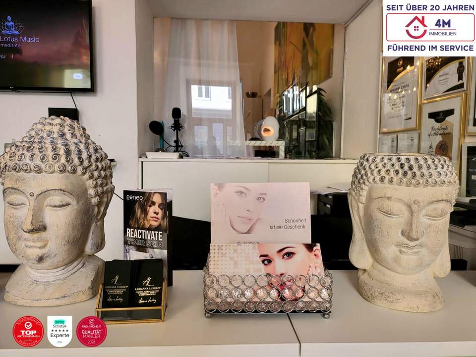 Behandlungsraum in etablierten Kosmetiksalon günstig zu vermieten