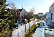 Perfektes Wohnkonzept! Traum-Balkon / Traum-Wohnung / Traum-Lage! 3 Zimmer + Nachhaltige Energienutzung + Grün- und Ruhelage + Ums Eck von Wiens schönsten naturnahen Gewässern!