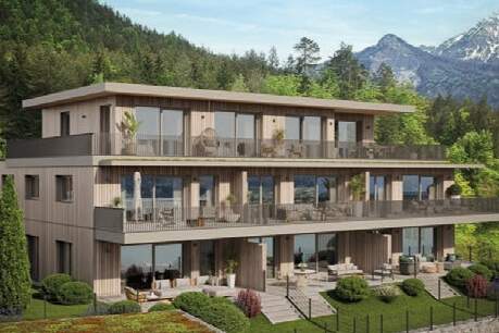 SEEBLICK TRIO - Exklusive Neubauwohnungen mit Seeblick in Drobollach am Faaker See, Wohnung-miete, 1.448,52,€, 9580 Villach(Stadt)