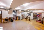 ** großzügige helle Gewerbefläche (Büro / Lager / Werkstatt) mit vielseitigem Potenzial, Extras und einem Stellplatz in Frequenzlage - Nähe Augarten **