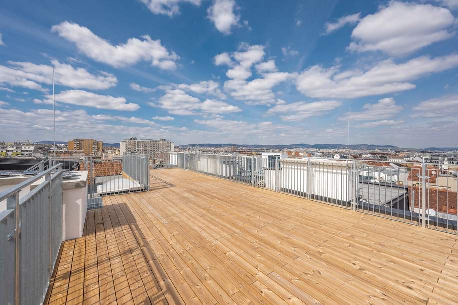 ++FonteFlats++ Außergewöhnlicher 4-Zimmer Dachgeschoss-ERSTBEZUG mit großartiger Dachterrasse, Wohnung-miete, 2.949,00,€, 1100 Wien 10., Favoriten