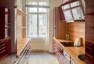 Elegantes Altbau-Ambiente – 4-Zimmer-Wohnung beim Naschmarkt