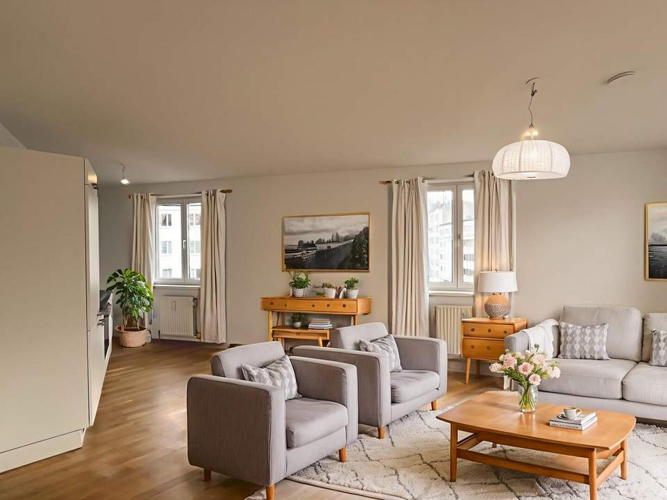1200! Helle 2-Zimmer Wohnung nahe Augarten!