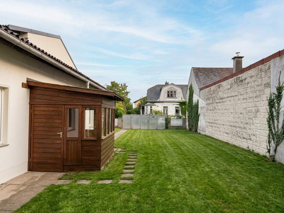 Baugrundstück mit Altbestand im Zentrum von Gänserndorf