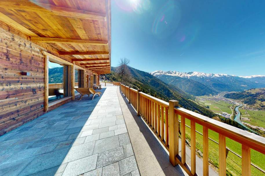 Exklusives Chalet mit Panoramablick – Freizeitwohnsitz in Höhenlage nahe dem Kaunergrat!, Haus-miete, 1.893,00,€, 6521 Landeck