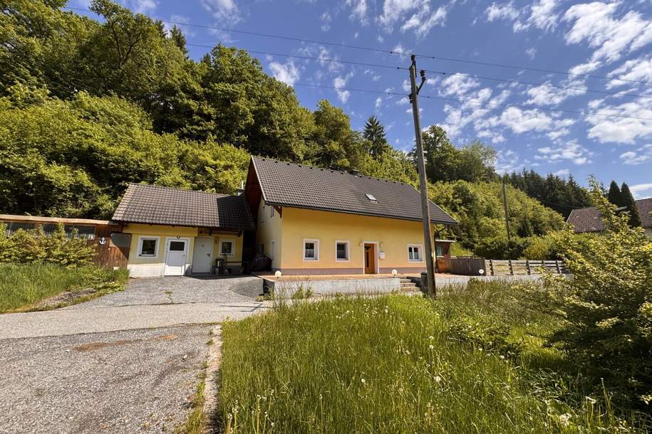 Kärntner Hohenthurn: Zweifamilienhaus in ländlicher Umgebung!, Haus-kauf, 269.000,€, 9613 Villach Land