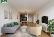 Geräumige 2-Zimmer Wohnung inkl. Einbauküche und Freifläche!
