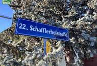 Rarität im 22.Bezirk - Grundstück auf Eigengrund - Einfamilienhaus, bis zu 3 Reihenhäuser oder Wohnbau!