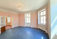Sonnig volles Potential im Weissgerberviertel, sanierungsbedürftig mit gutem Raumkonzept, nur € 259.000,-
