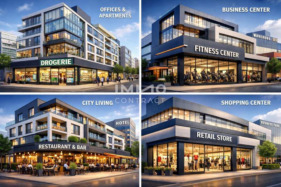 Verfügbare Seminar- und Büroflächen,Laborflächen, Gewerbe. Retail, Fitness, Gastro - Food Courts in optimale Lagen und fast allen Bezirken Wiens, Gewerbeobjekt-miete, 1210 Wien 21., Floridsdorf
