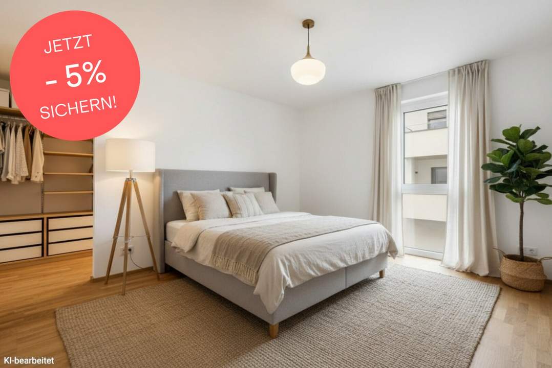 Jetzt 342.000,- statt 360.000,-! 81m² Wohnraum zum Wohlfühlen: 3 Zimmer plus Schrankraum | Sonnenloggia | Provisionsfrei &amp; bezugsfertig