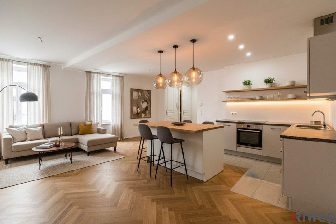 ALTBAU-BALKONWOHNUNG | SANIERTER STILALTBAU | Ca. 2 Min. zur U4 SCHÖNBRUNN | Ca. 15 Min. in den 1. Bezirk