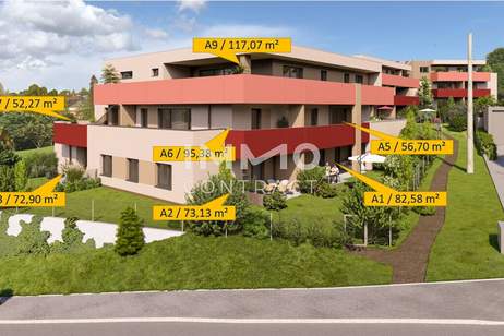 Stadtterrassen Peuerbach ** BAUBEGINN ERFOLGT! **, Wohnung-kauf, 141.006,€, 4722 Grieskirchen