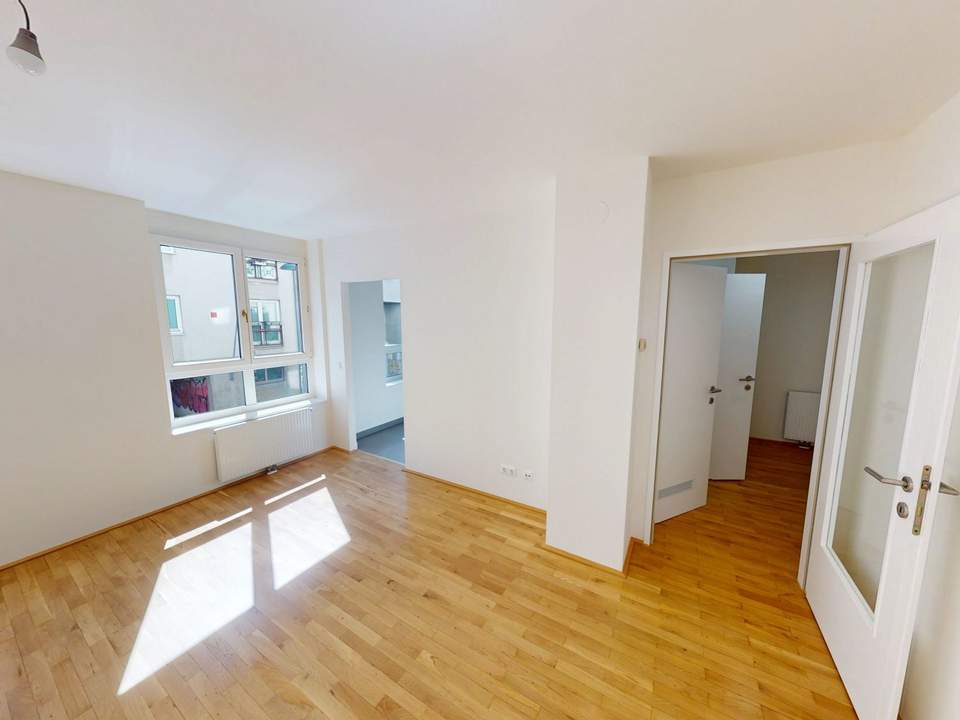 Neubauwohnung mit Zukunft! Schöne Einraumwohnung – in Toplage nahe dem Tigerpark!