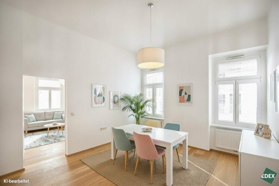Schöner 2-Zimmer-Altbau als Startwohnung für junge Leute