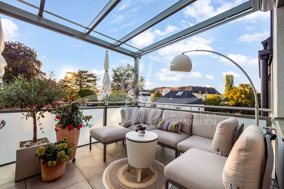 Penthauswohnung am Lendkanal mit zwei Terrassen in Top-Lage, Wohnung-kauf, 859.000,€, 9020 Klagenfurt(Stadt)