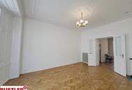 Stuck, Kachelofen, Flügeltüren: Altbauliebe mit Klopfbalkon