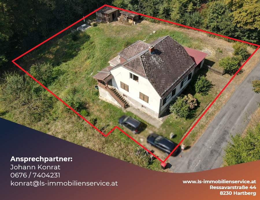 Ausbaufähiges Wohnhaus in romantisch, ruhiger Waldrandlage