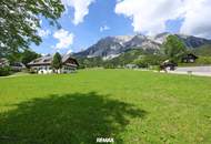 ABSOLUTE RARITÄT!!! Kleine Bauparzelle im Zentrum von Ramsau am Dachstein!