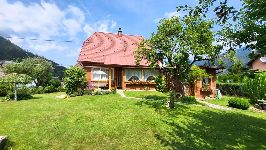 Einfamilienhaus in ruhiger, sonniger Lage in Trieben - ZWEITWOHNSITZ IST MÖGLICH!