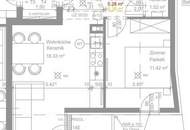 Lichtdurchflutete 2-Zimmer-Wohnung nahe U1 "Troststraße"
