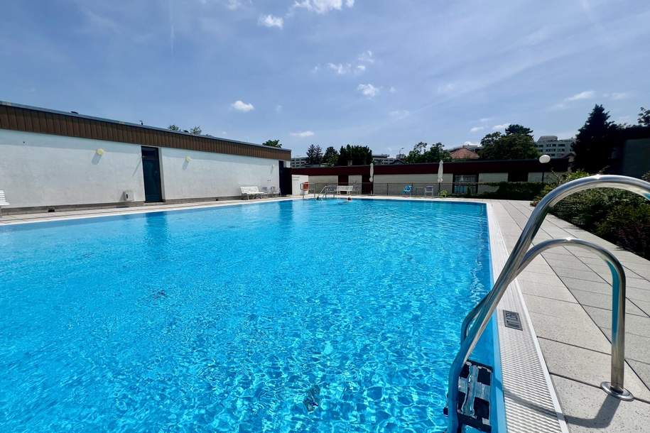 1210 Wien: Eckreihenhaus mit großem Garten und Swimmingpool in der Wohnanlage, Haus-kauf, 719.000,€, 1210 Wien 21., Floridsdorf