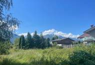 Sonniges Baugrundstück mit herrlichem Bergblick in Zell am See
