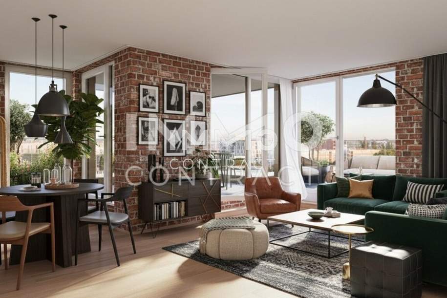 Südseitiger Sonnenbalkon in nachhaltiger Wohnhausanlage! Provisionsfrei, Wohnung-kauf, 250.170,€, 1230 Wien 23., Liesing