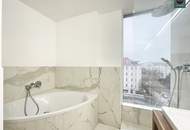 Bis Feb. 2028 befristet vermietete klimatisierte Dachgeschoss Maisonette mit 2 Terrassen und Kamin nahe Uno City!