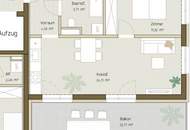 BAUSTART ERFOLGT -Exklusive 2-Zimmer-Wohnung mit traumhaften Südbalkon nahe UKH/LKH West