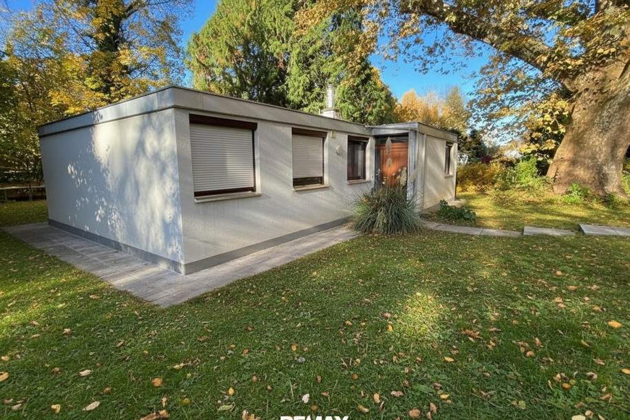Wohnen in idyllischer Lage - gepflegter Bungalow im Schlosspark von Seebenstein!, Haus-kauf, 250.000,€, 2824 Neunkirchen