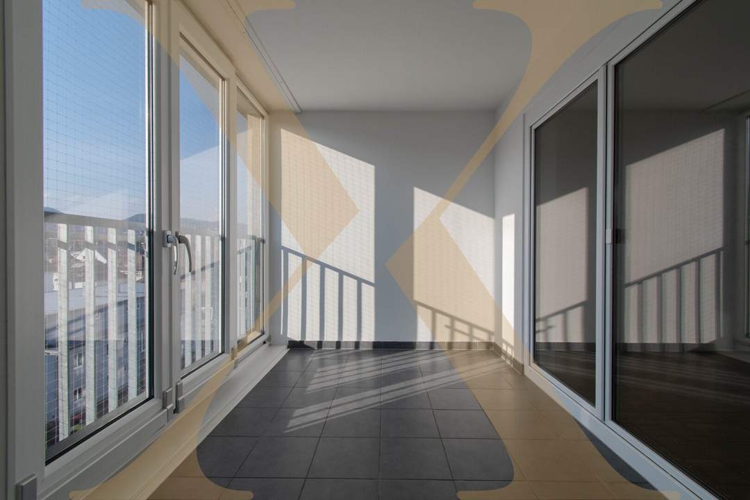 Lichtdurchflutete 2-Zimmer-Wohnung mit Loggia und vollausgestatteter Küche in Urfahr zu vermieten!
